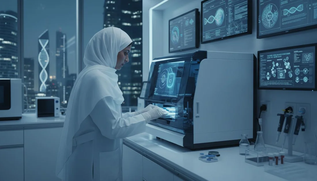 العيادات التخصصية والطب الجينومي — صورة توضيحية للخدمة